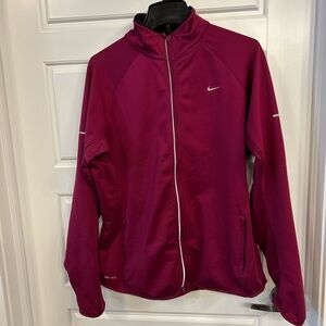 Nike Dri-fit zip women’s athletic jacket size XL